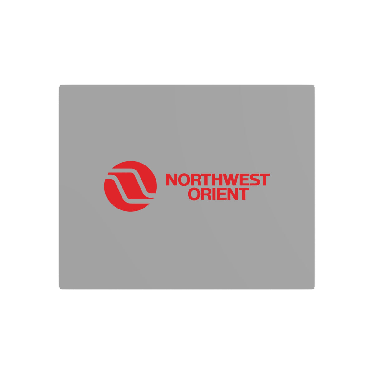 Northwest Orient Airlines Metal Sign