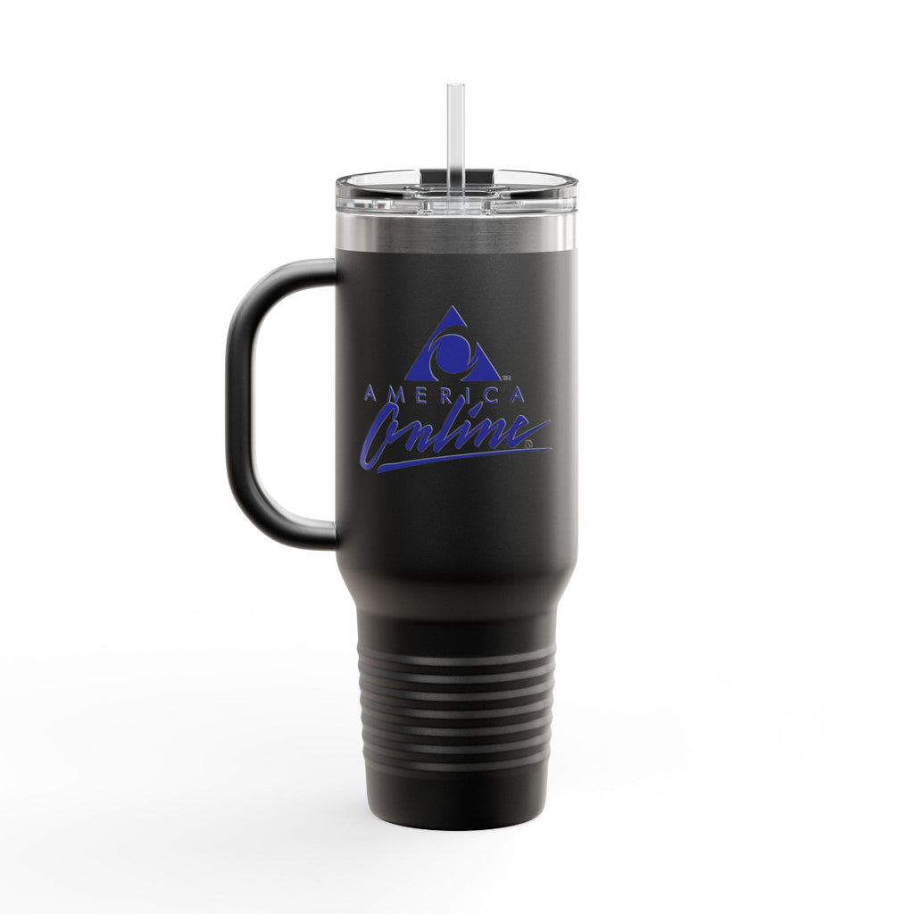 America Online (AOL) 40oz Insulated Travel Mug Stainless Tumbler