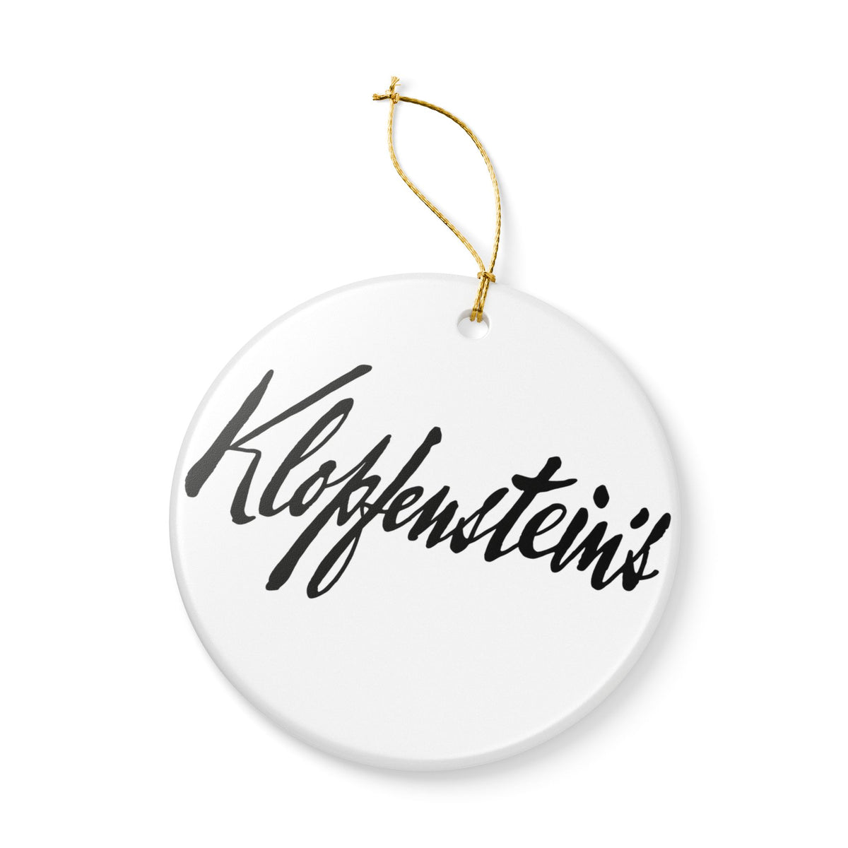 Klopfenstein's Ceramic Ornament