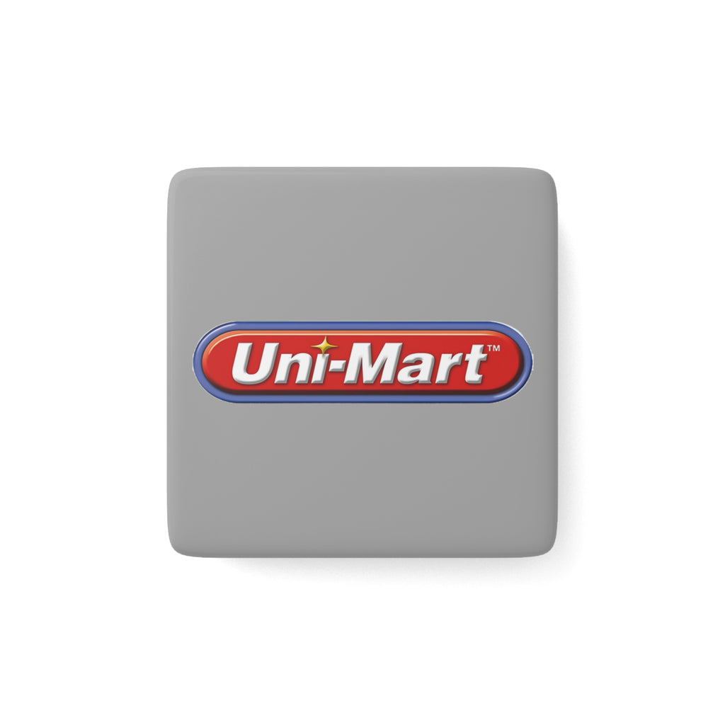 Uni-Mart Square Porcelain Fridge Magnet