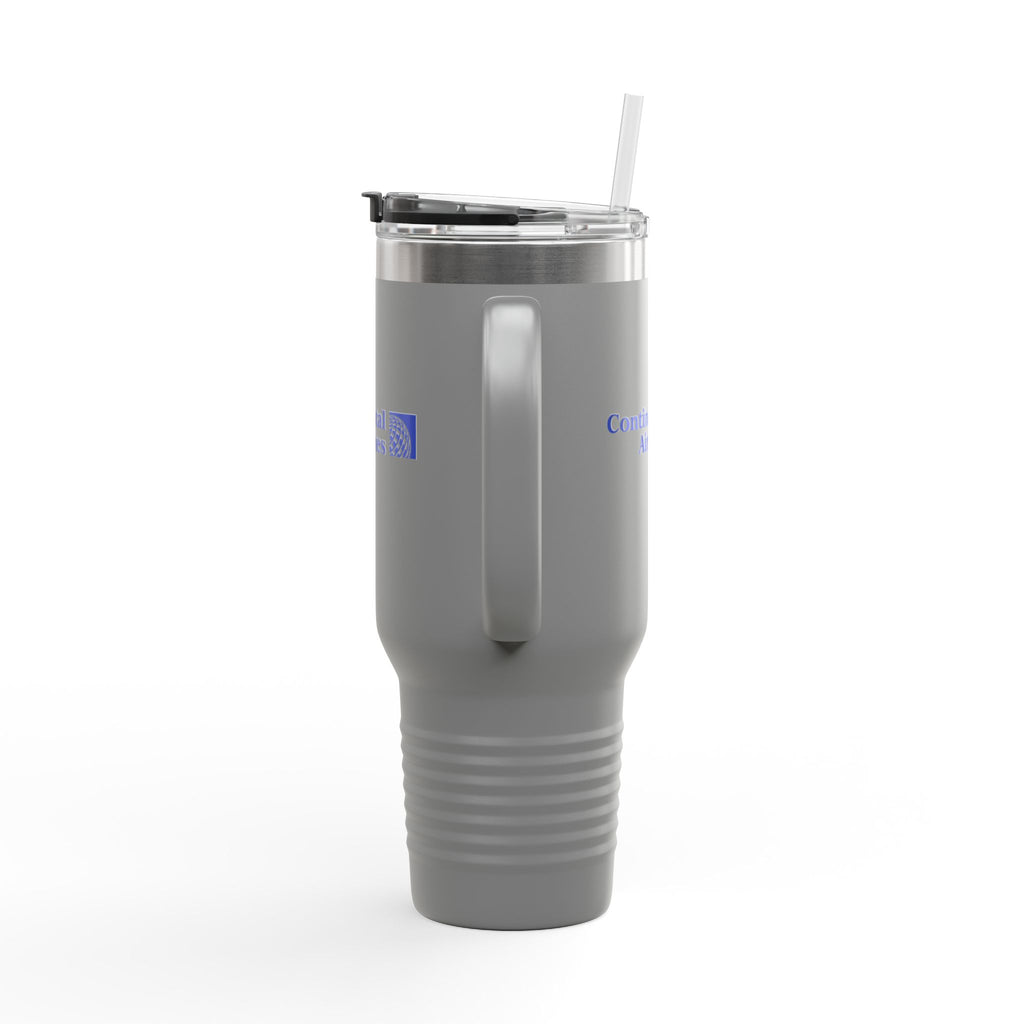 Continental Airlines 40oz Insulated Travel Mug Stainless Tumbler