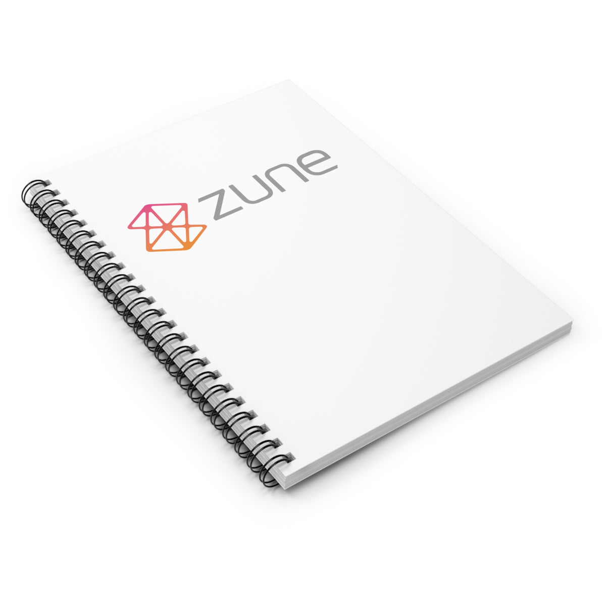 Zune Spiral Notebook