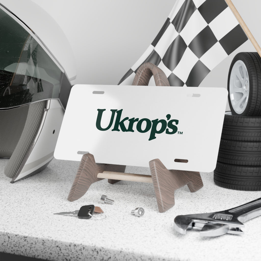Ukrop's Super Markets Vanity License Plate