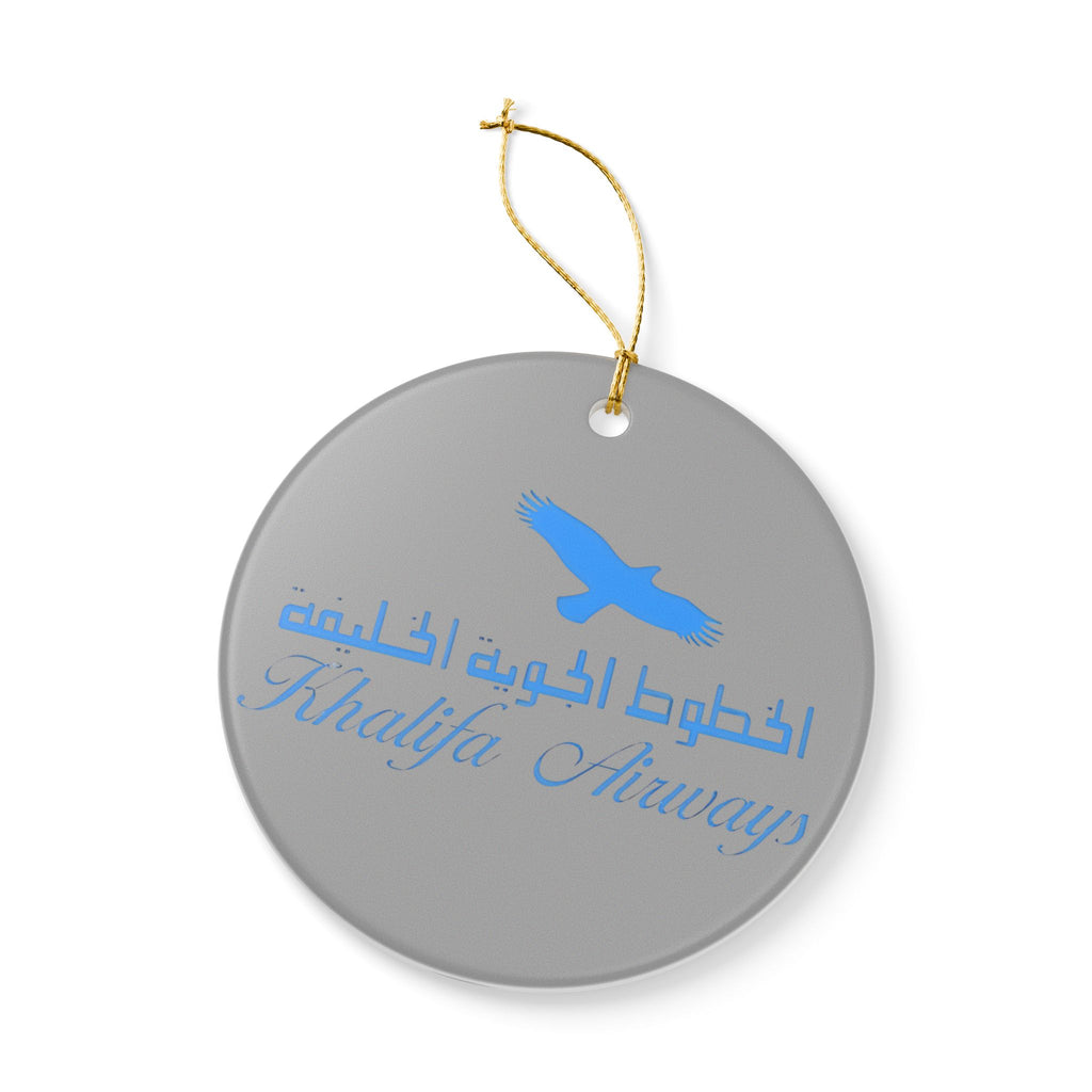 Khalifa Airways Ceramic Ornament