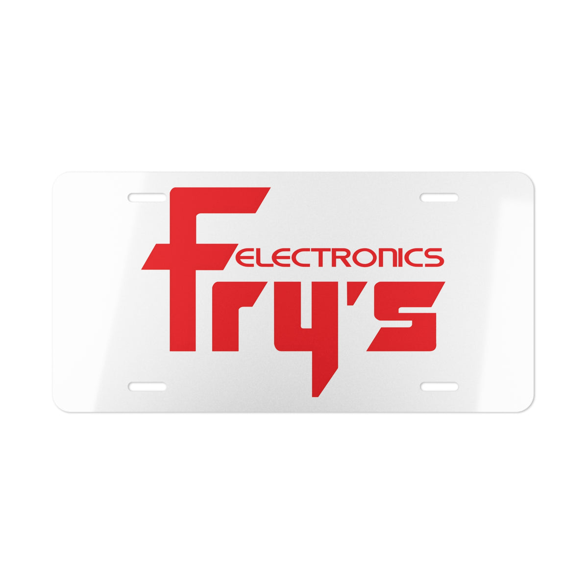 Fry's Electronics, Inc. Vanity License Plate