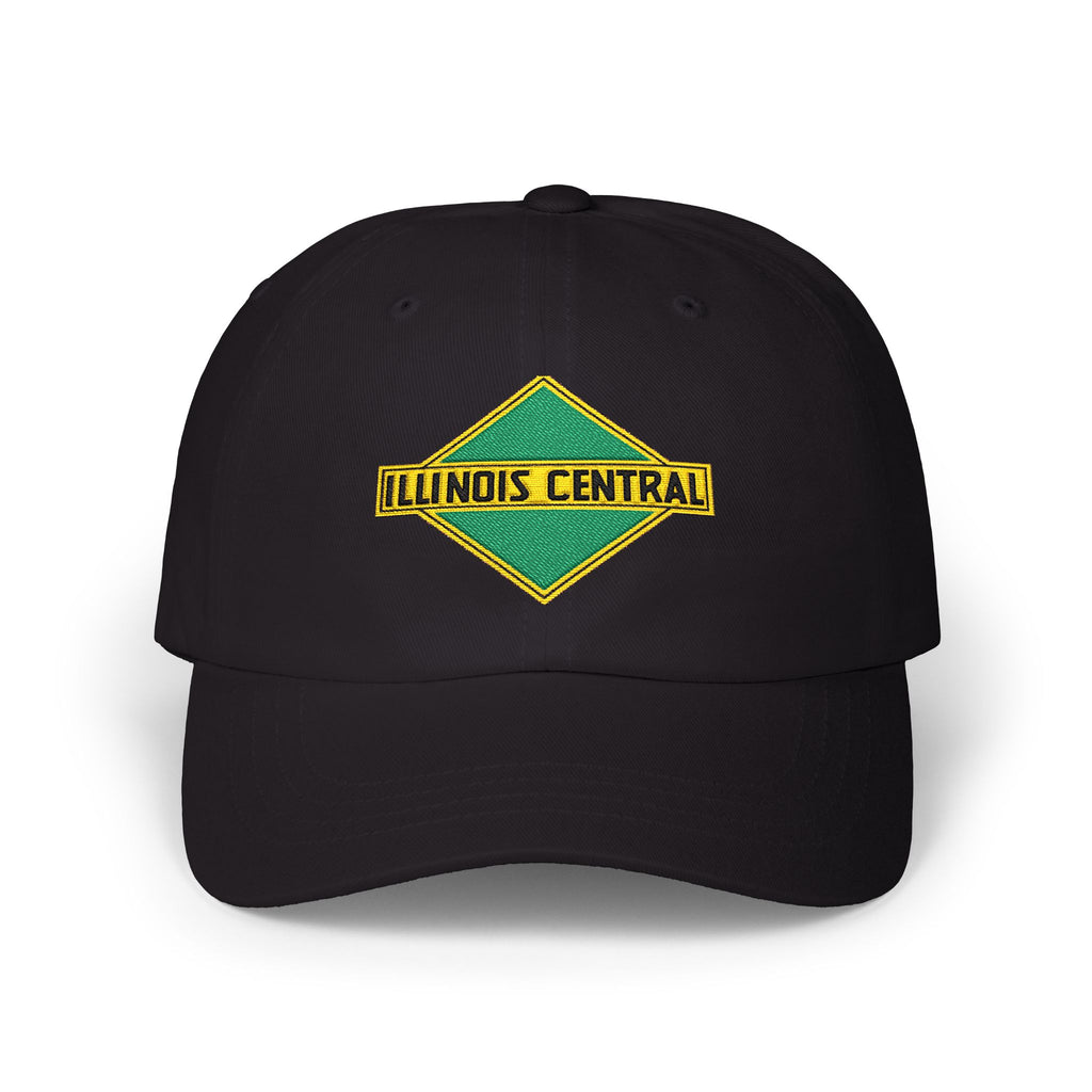 Illinois Central Railroad Embroidered Dad Cap Hat
