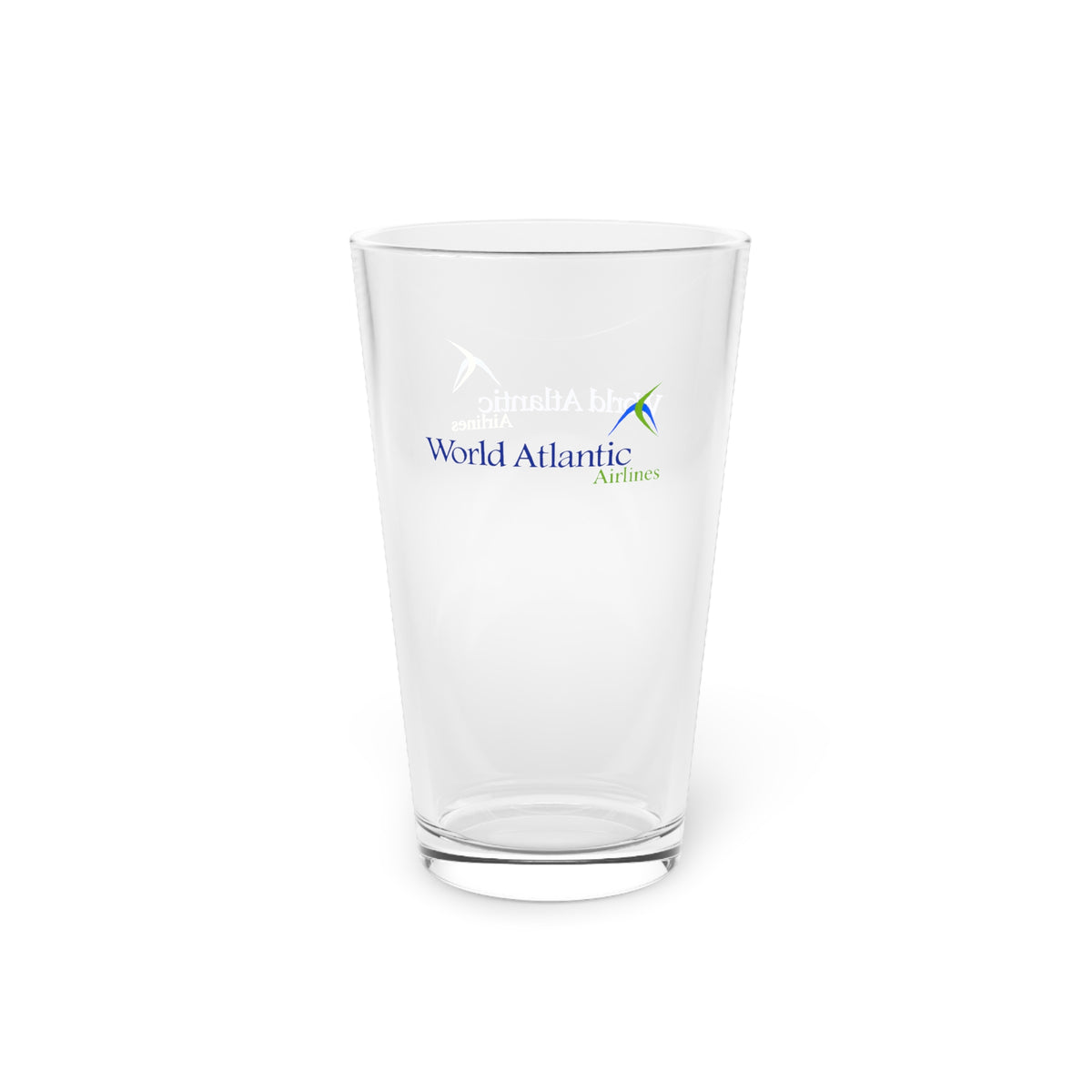 World Atlantic Airlines 16oz Pint Glass