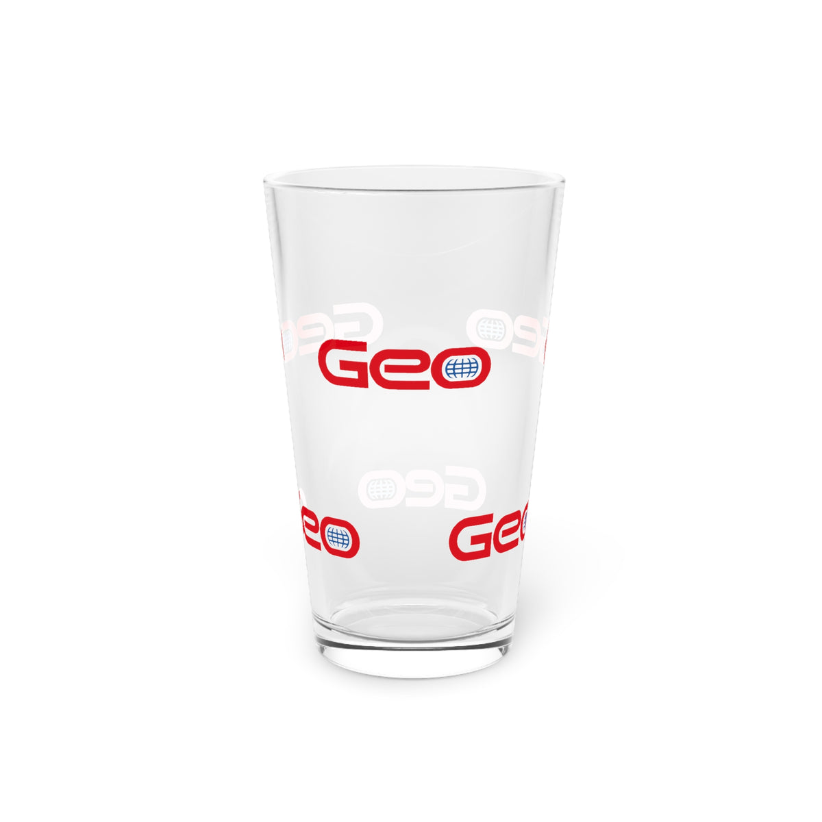 Geo 16oz Pint Glass