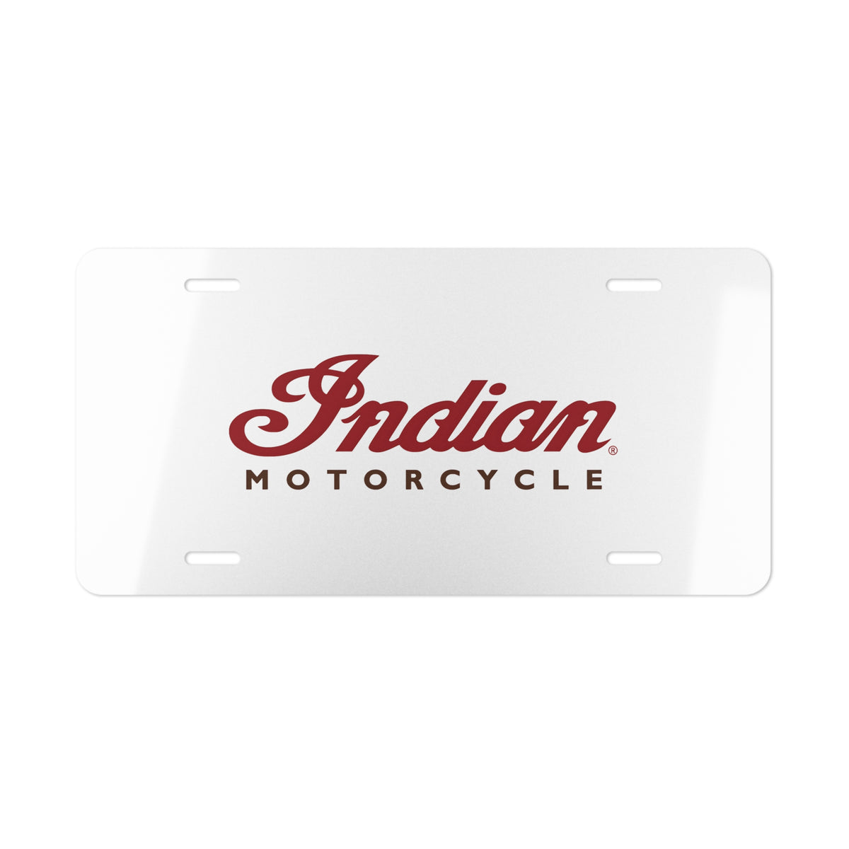 Indian Motorcycle Vanity License Plate