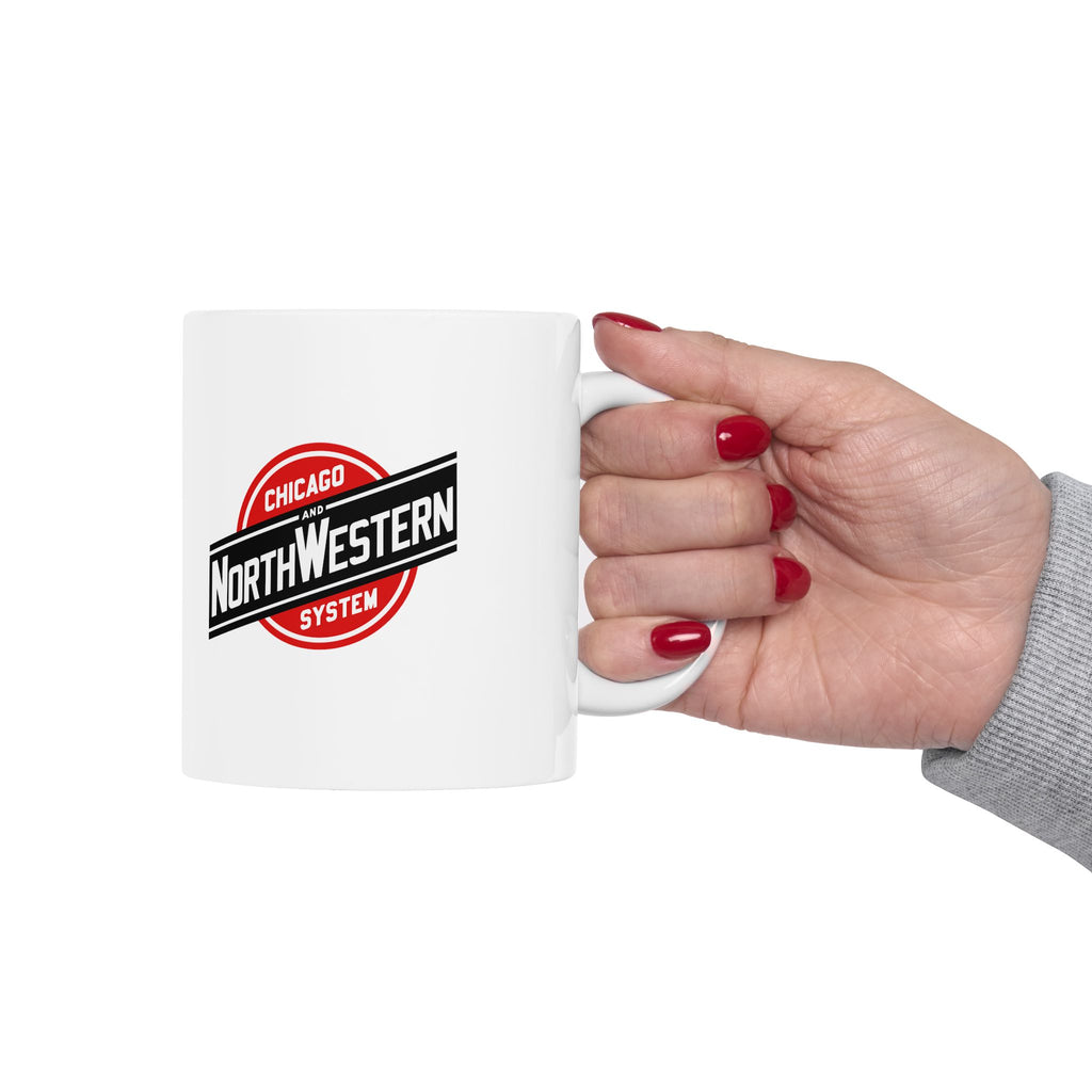 Chicago and North Western Railway Ceramic Coffee Mug