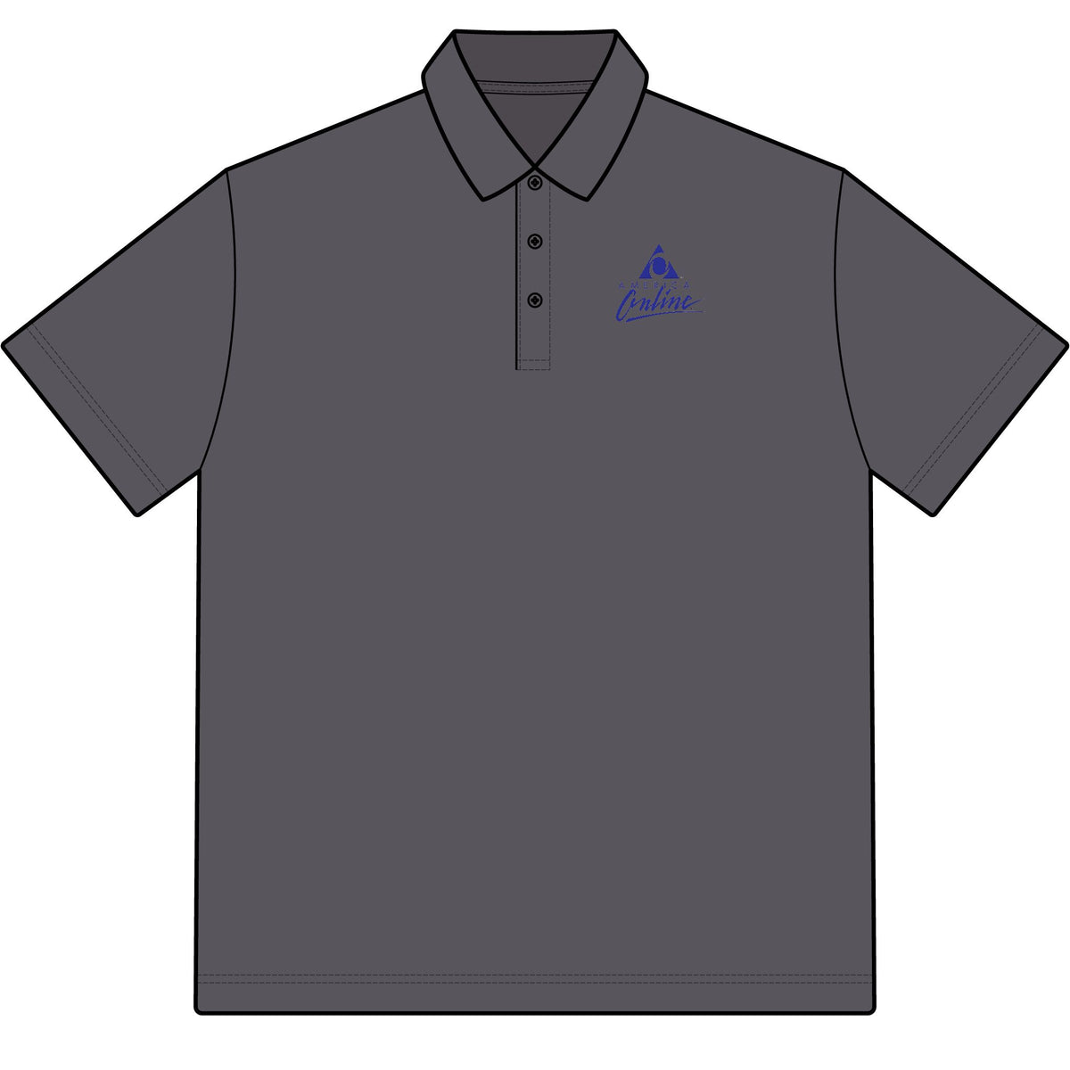America Online (AOL) Cotton Polo Shirt