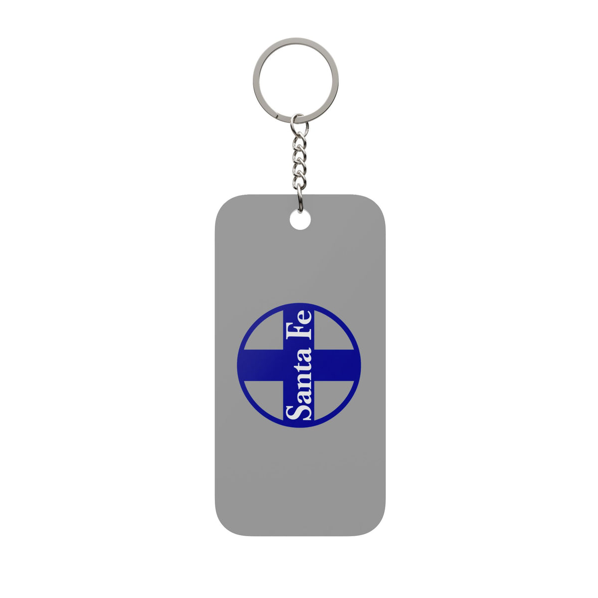 Atchison Topeka and Santa Fe Railway Double-Sided Keychain Charm