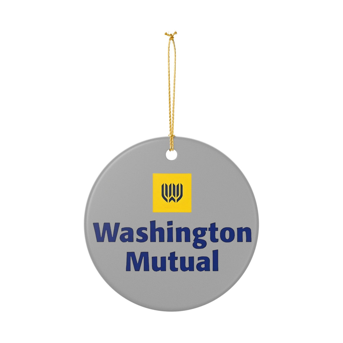 Washington Mutual Ceramic Ornament
