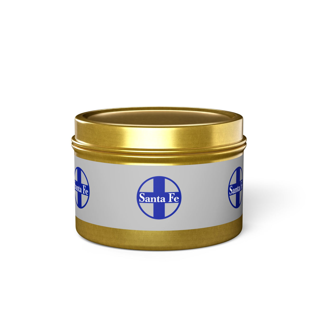 Atchison Topeka and Santa Fe Railway Tin Candle