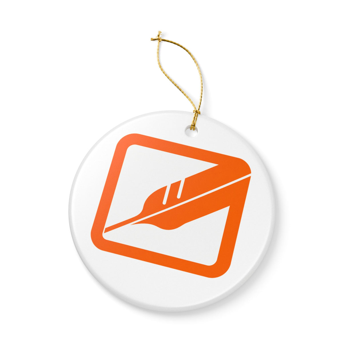 Western Pacific Railroad Ceramic Ornament