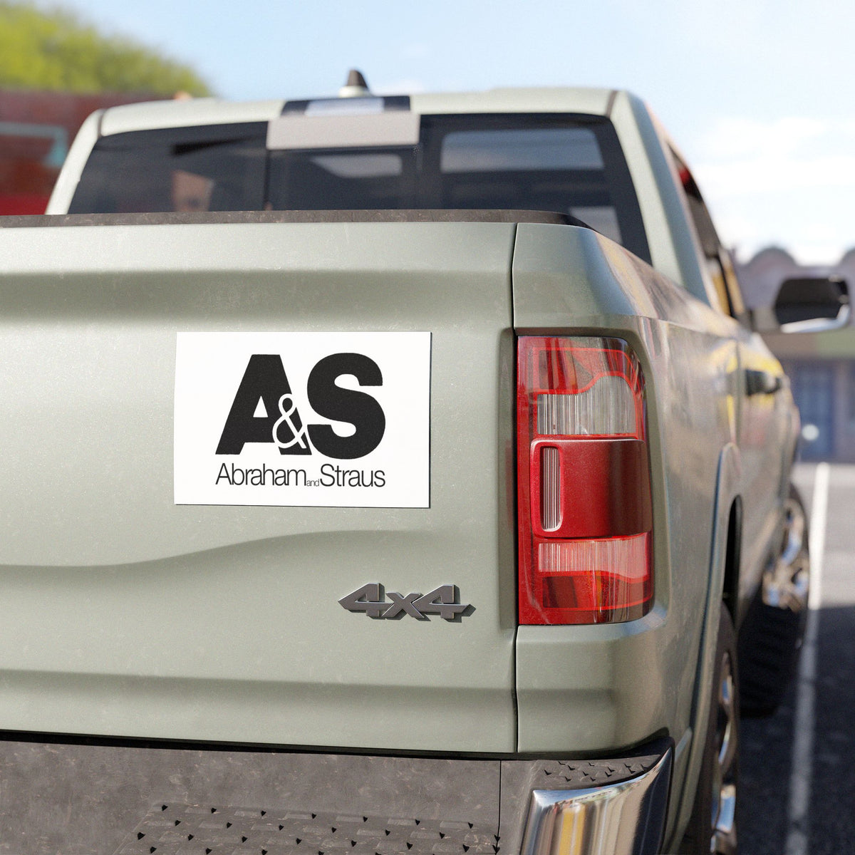 Abraham & Straus Car Magnet