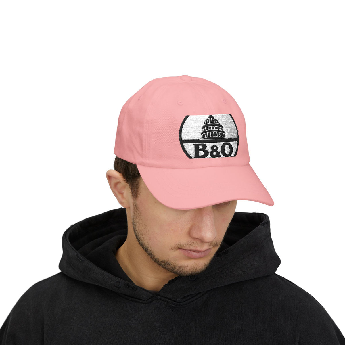 Baltimore and Ohio Railroad Embroidered Dad Cap Hat