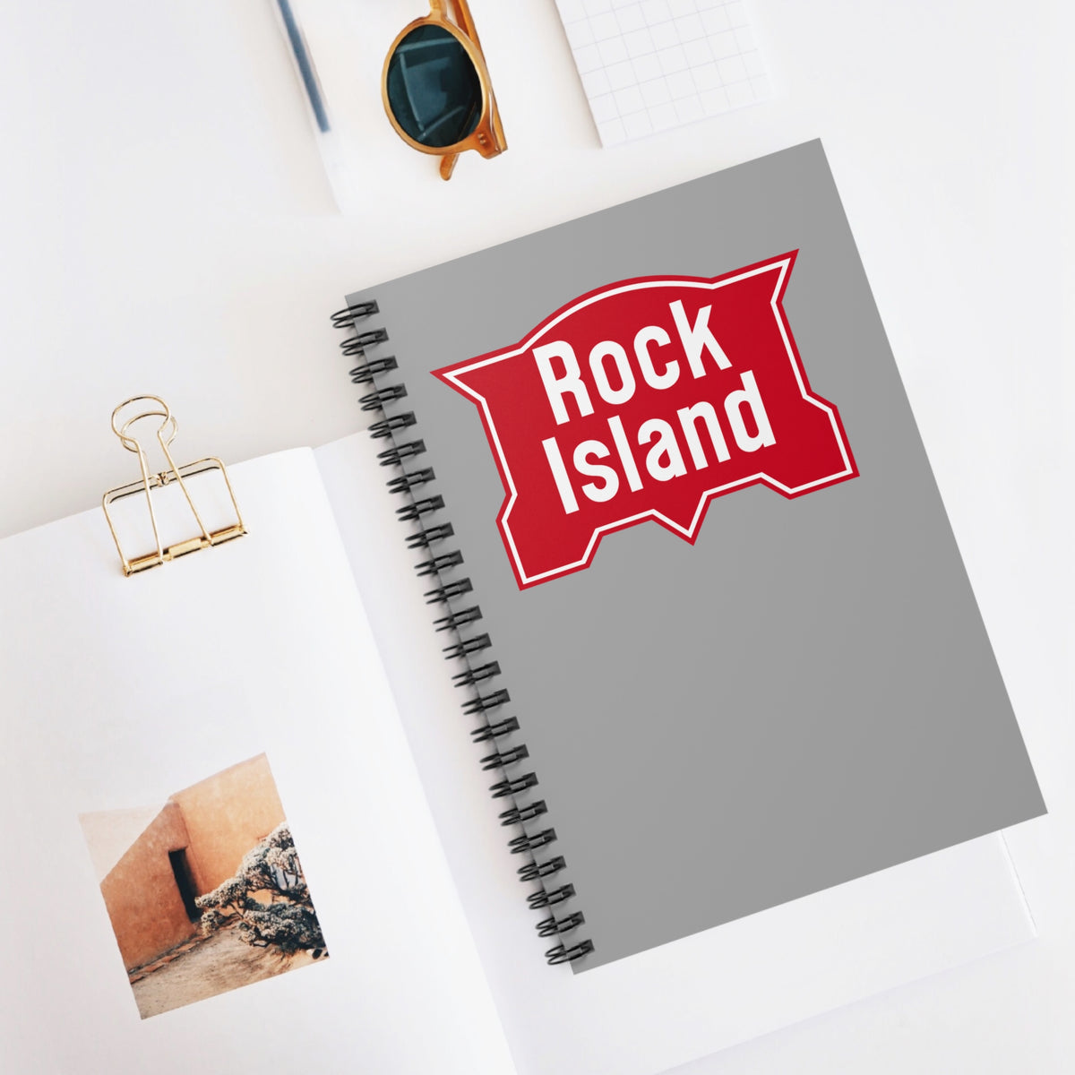 Chicago, Rock Island and Pacific Railroad Spiral Notebook