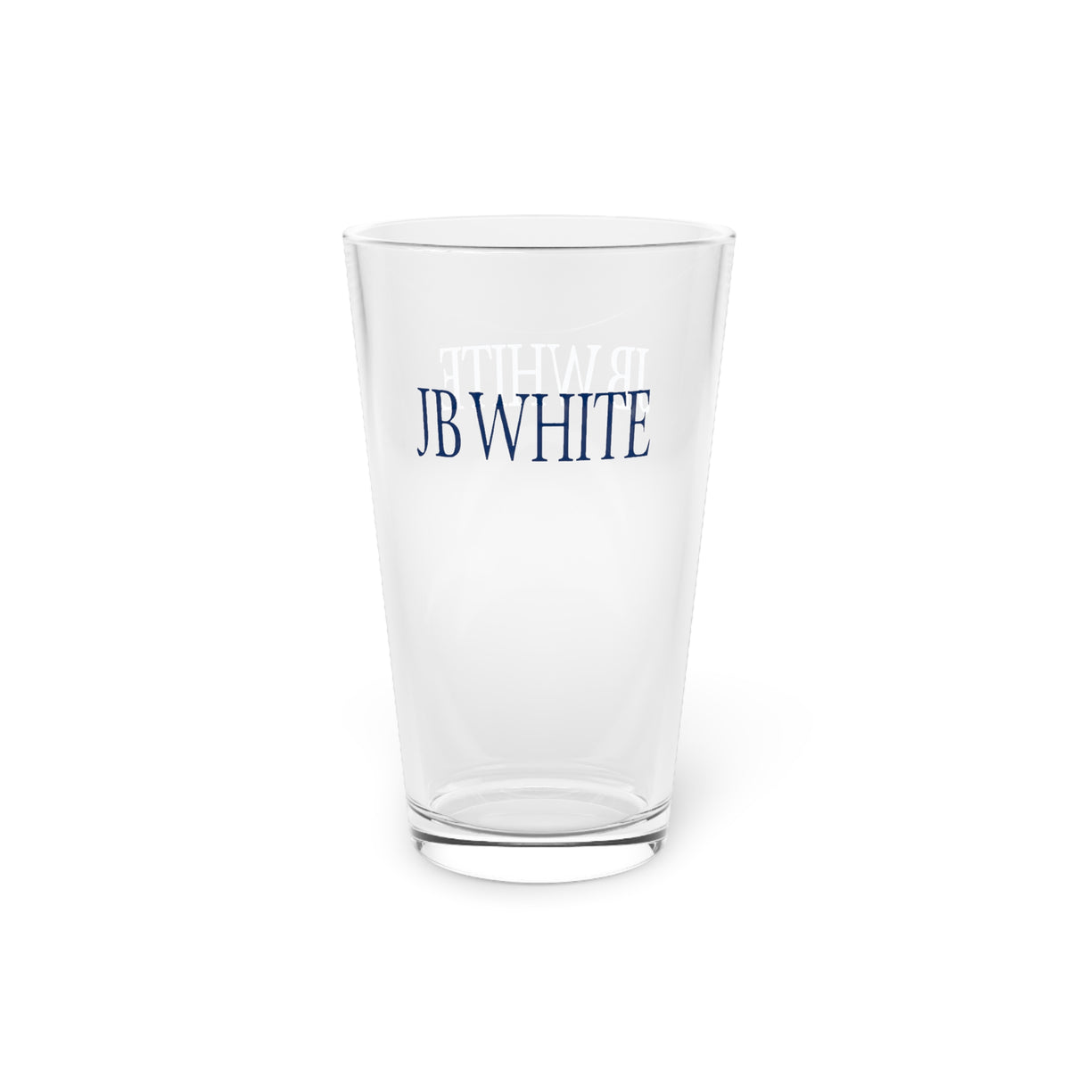 J. B. White 16oz Pint Glass