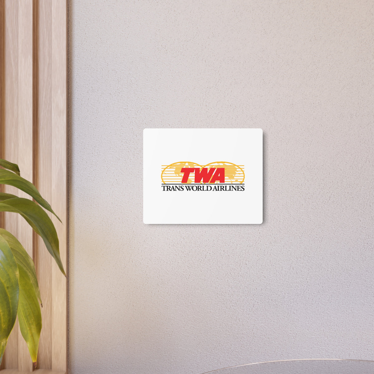 Trans World Airlines (TWA) Metal Sign