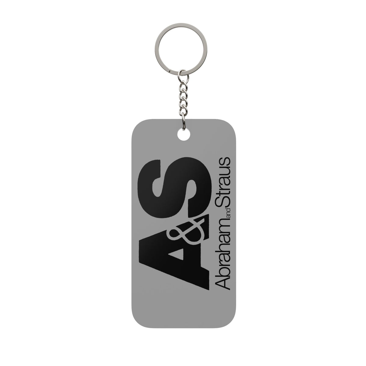 Abraham & Straus Double-Sided Keychain Charm
