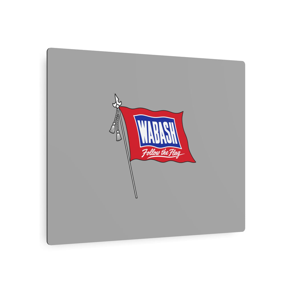 Wabash Railroad Metal Sign