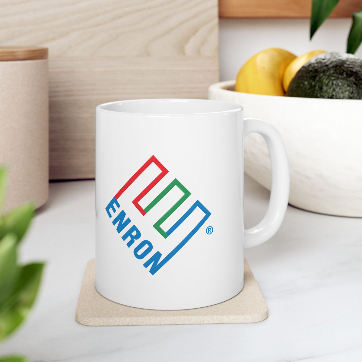 Enron Ceramic Coffee Mug