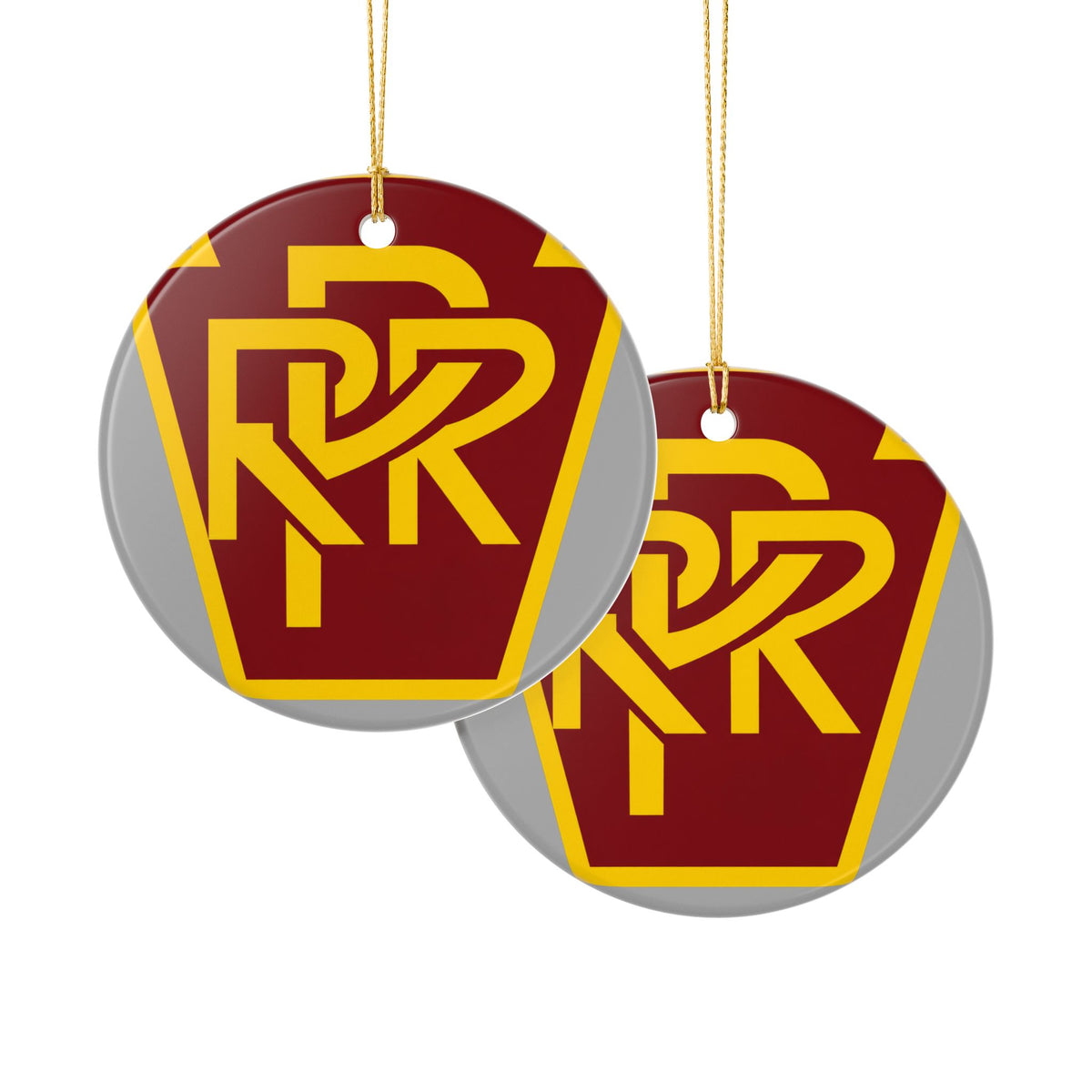 Pennsylvania Railroad Ceramic Ornament