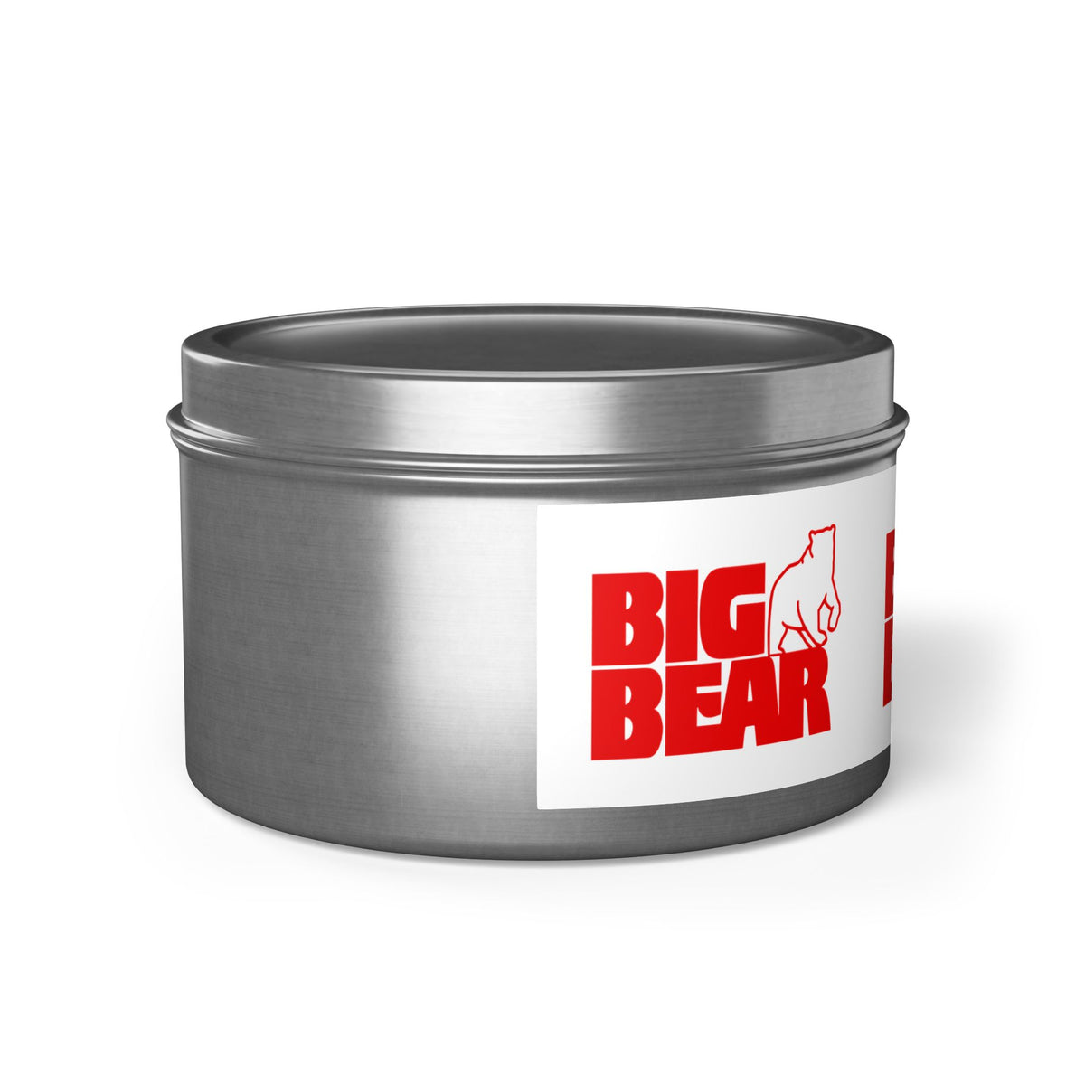 Big Bear Stores Tin Candle