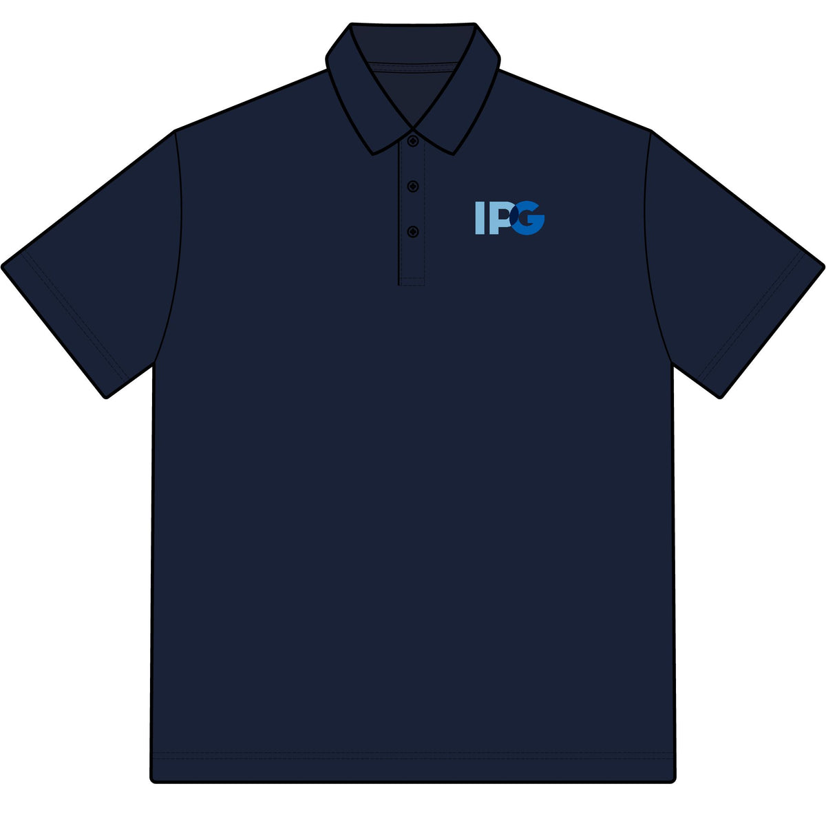 The Interpublic Group of Companies Cotton Polo Shirt