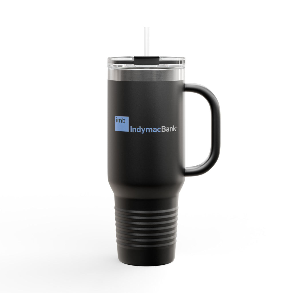IndyMac Bank 40oz Insulated Travel Mug Stainless Tumbler