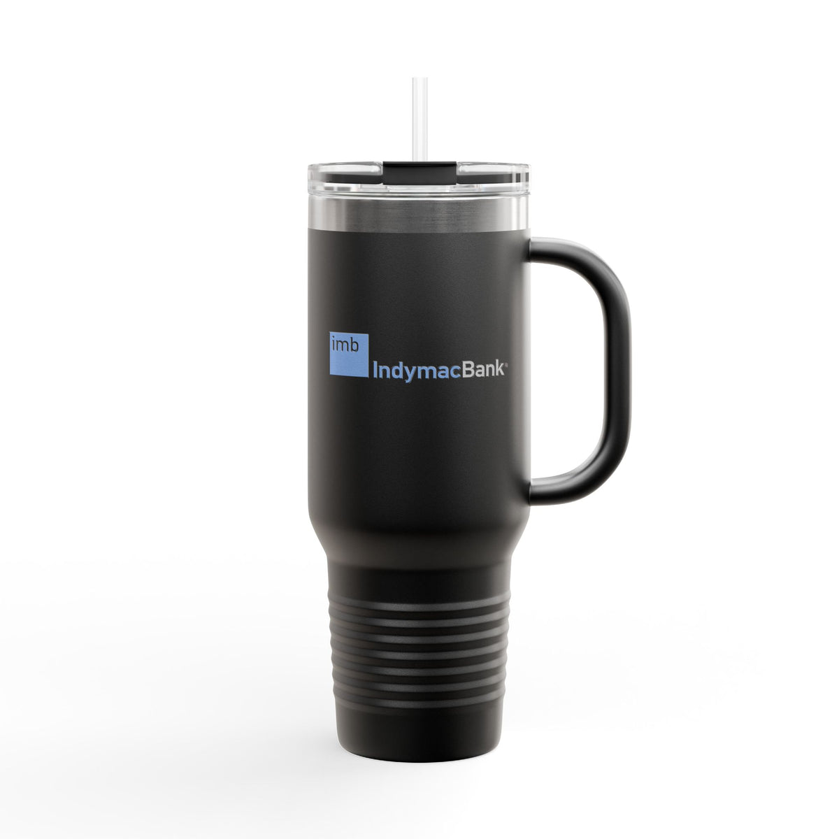 IndyMac Bank 40oz Insulated Travel Mug Stainless Tumbler