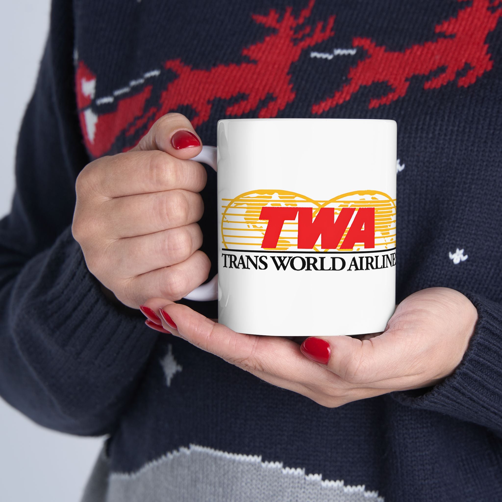 Trans World Airlines (TWA) Ceramic Coffee Mug