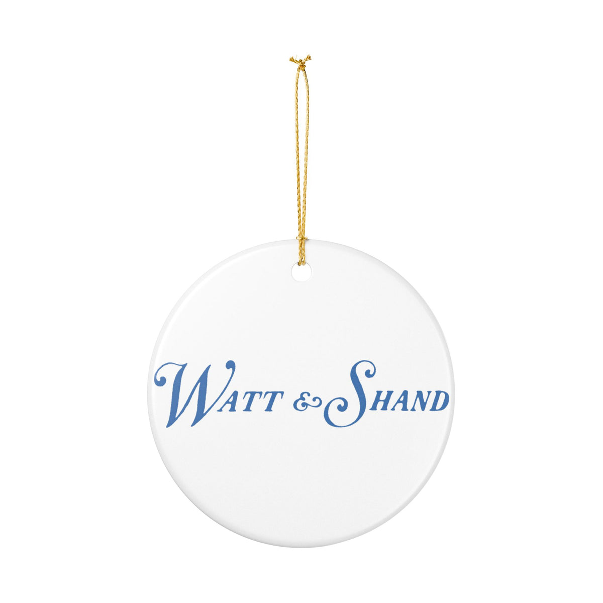 Watt & Shand Ceramic Ornament