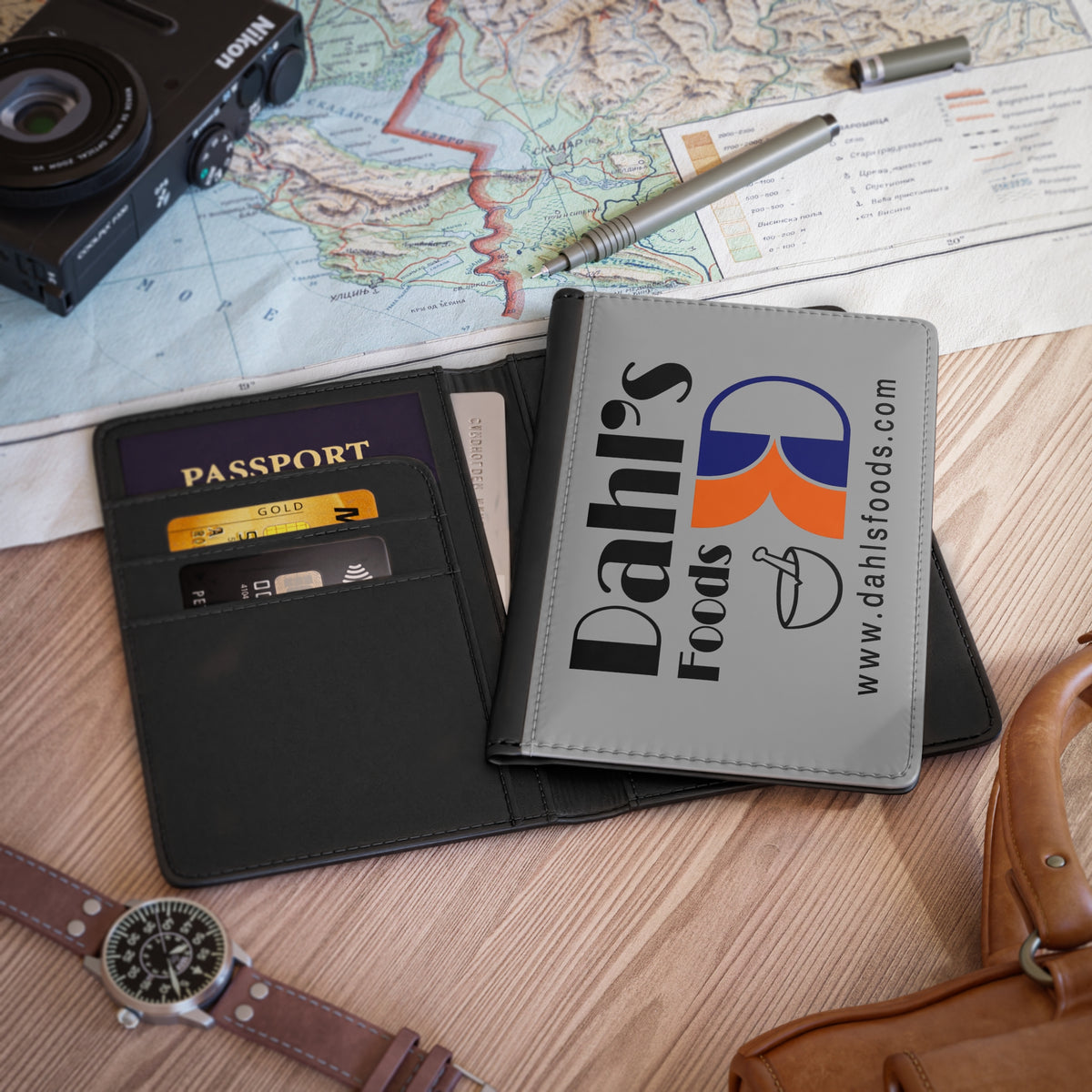 Dahl's Foods Passport Cover