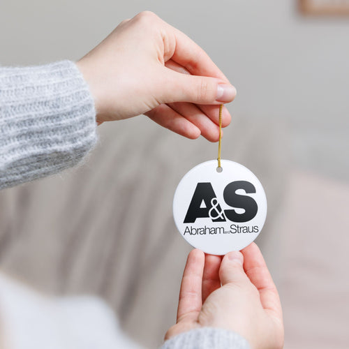 Abraham & Straus Ceramic Ornament