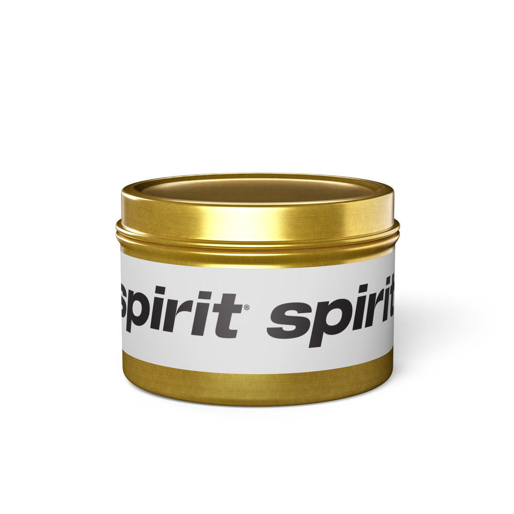 Spirit Airlines Tin Candle