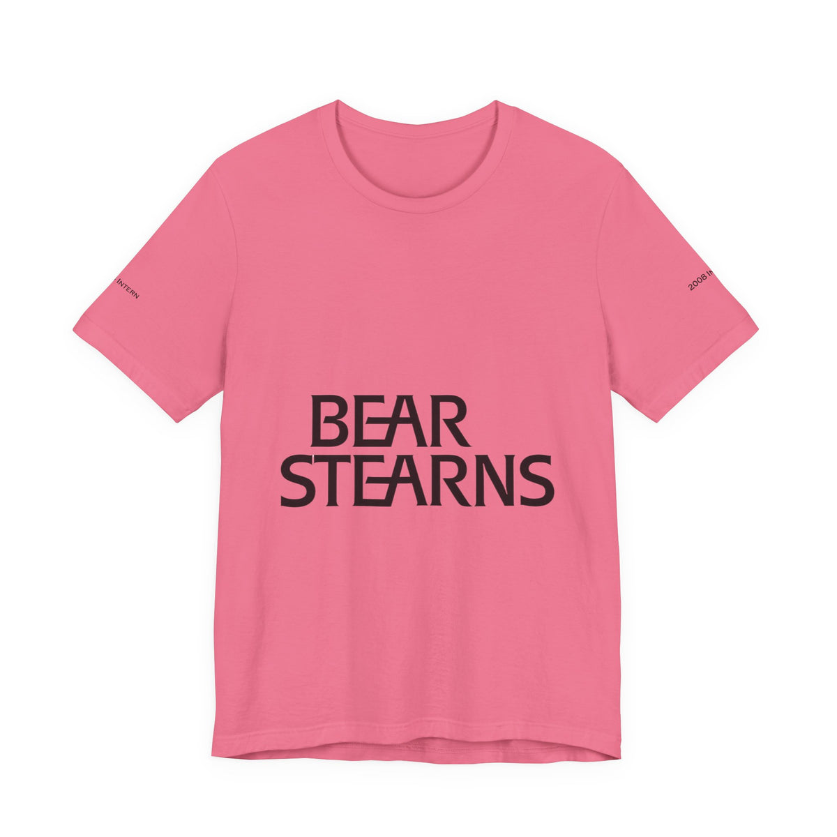 Bear Stearns T-Shirt 2008 Intern (Sleeve)