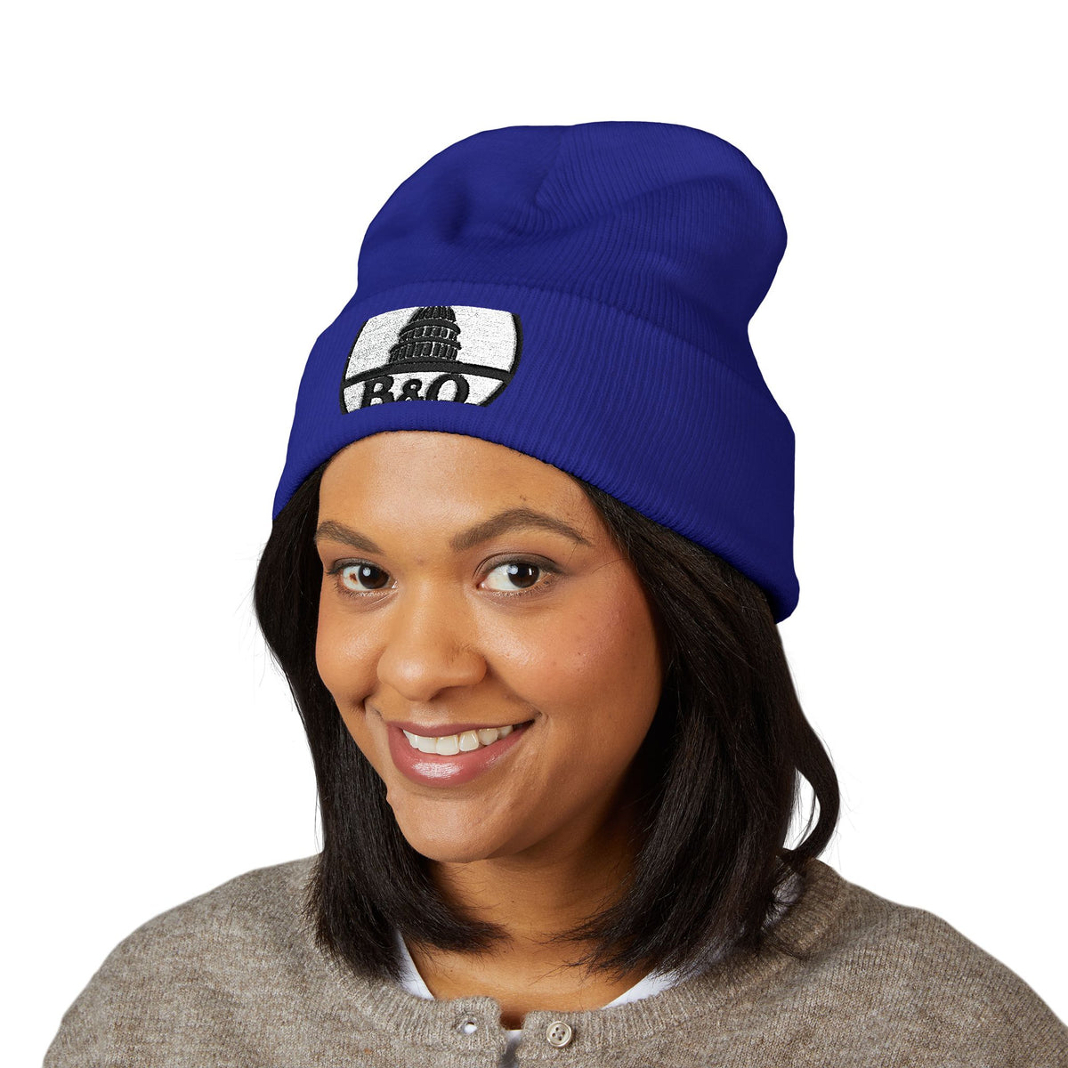 Baltimore and Ohio Railroad Cuffed Beanie