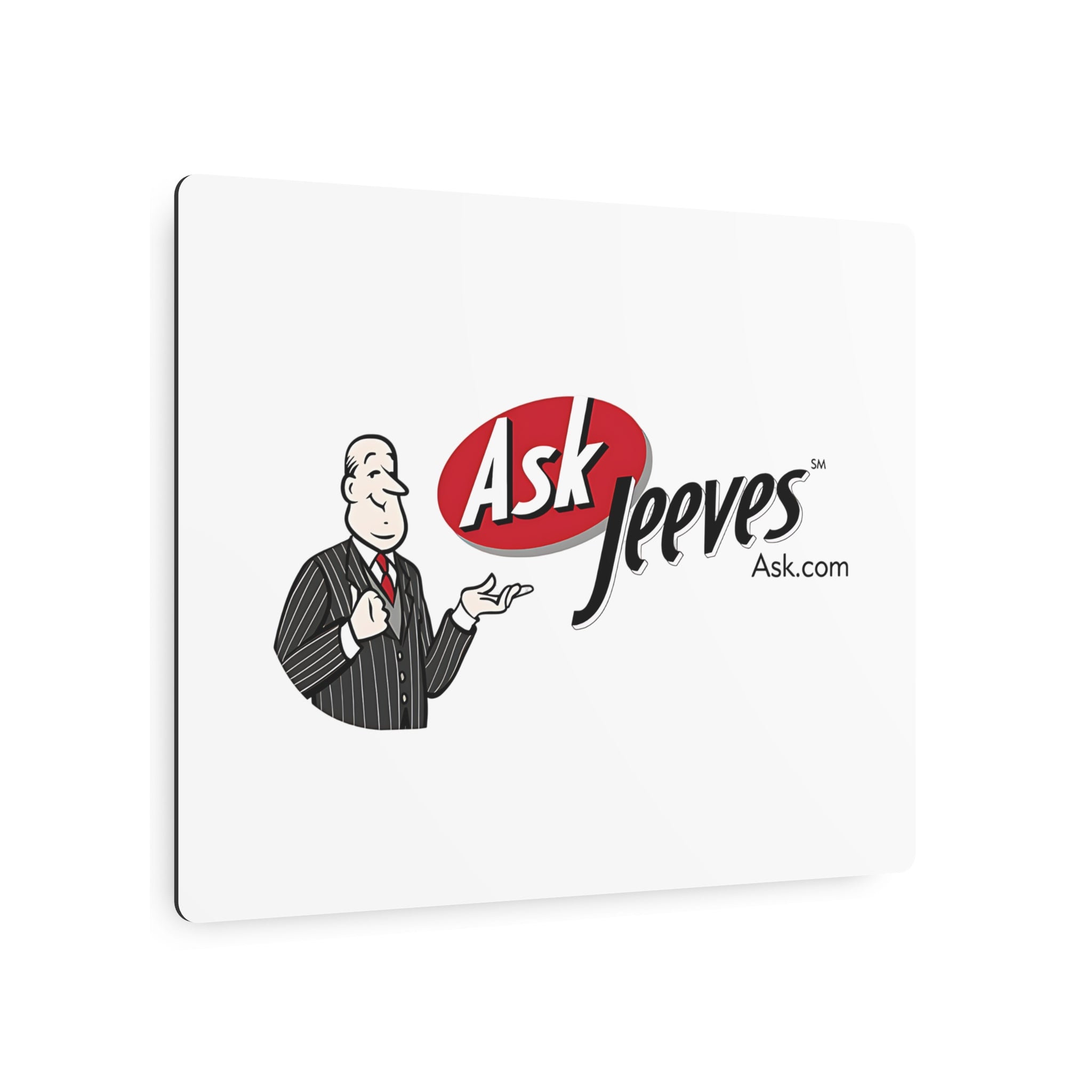 Ask Jeeves Metal Sign