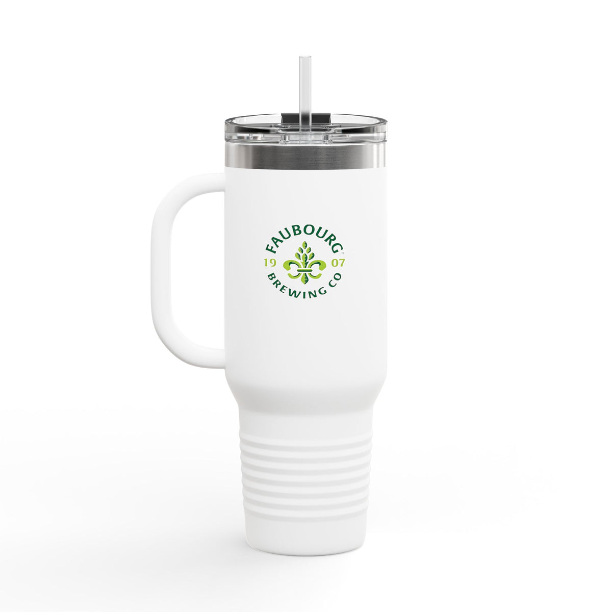 Faubourg Brewing 40oz Insulated Travel Mug Stainless Tumbler