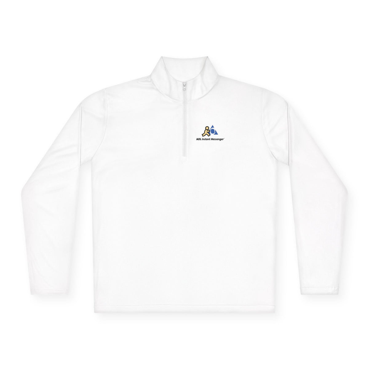 AOL Instant Messenger (AIM) Unisex Quarter Zip Pullover