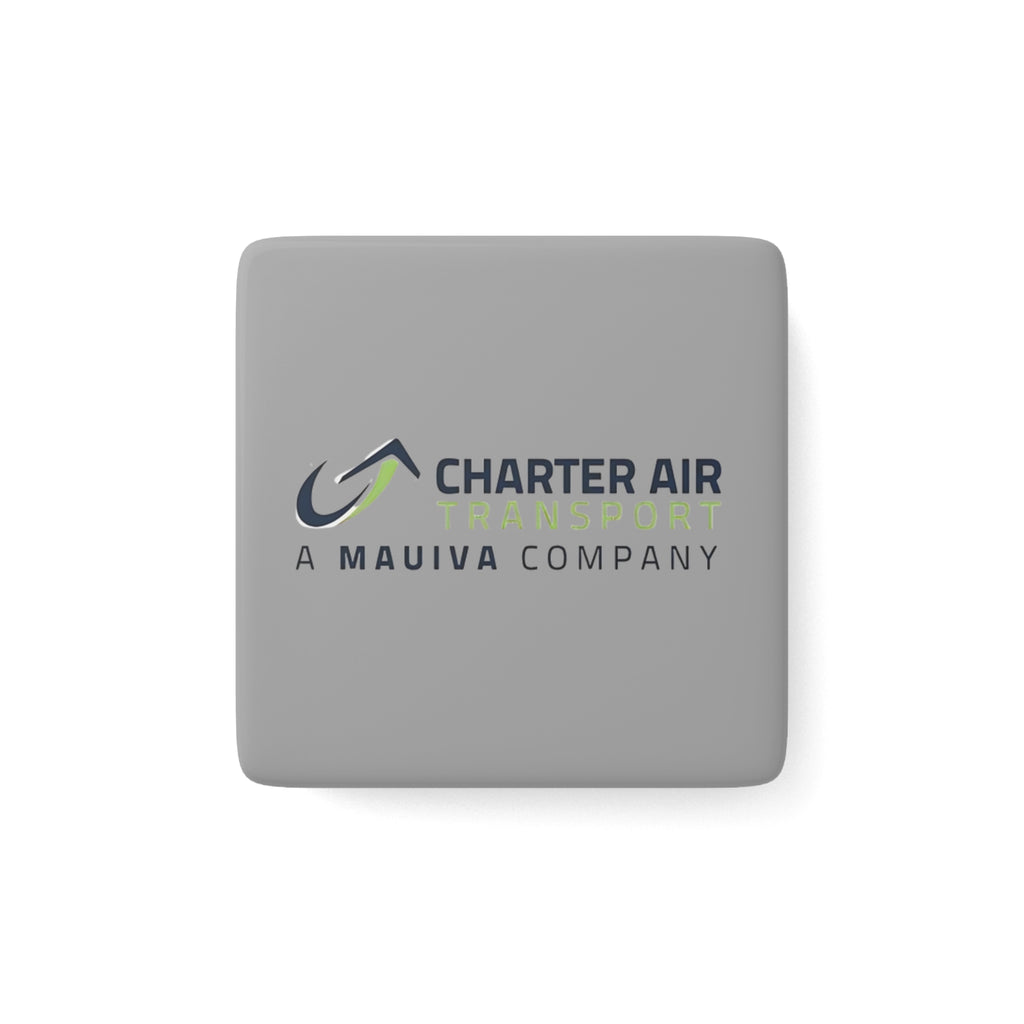 Charter Air Transport Square Porcelain Fridge Magnet
