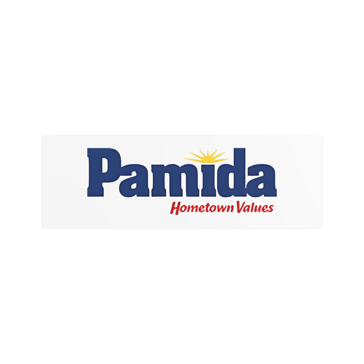 Pamida Metal Sign