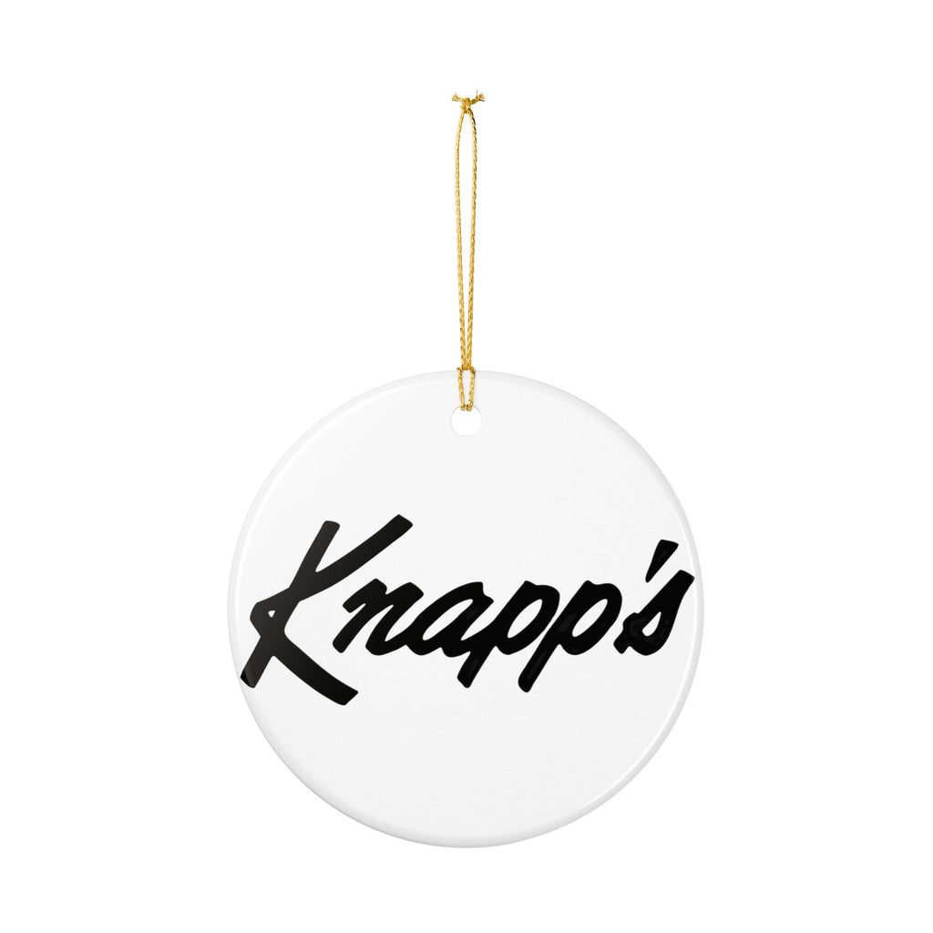 J. W. Knapp Company Ceramic Ornament
