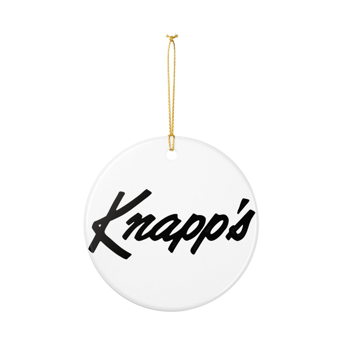 J. W. Knapp Company Ceramic Ornament