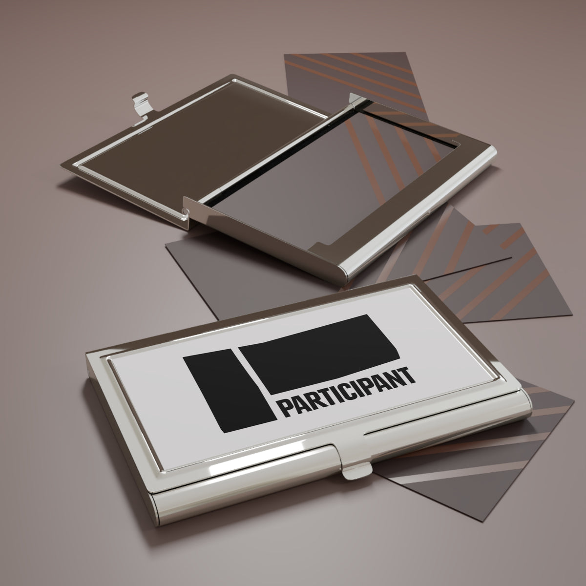 Participant Media Metal Business Card Holder