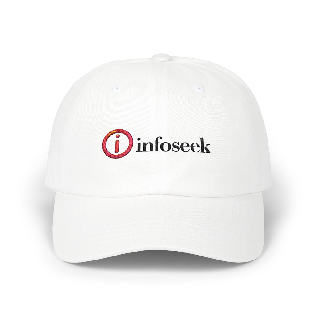 Infoseek Embroidered Dad Cap Hat