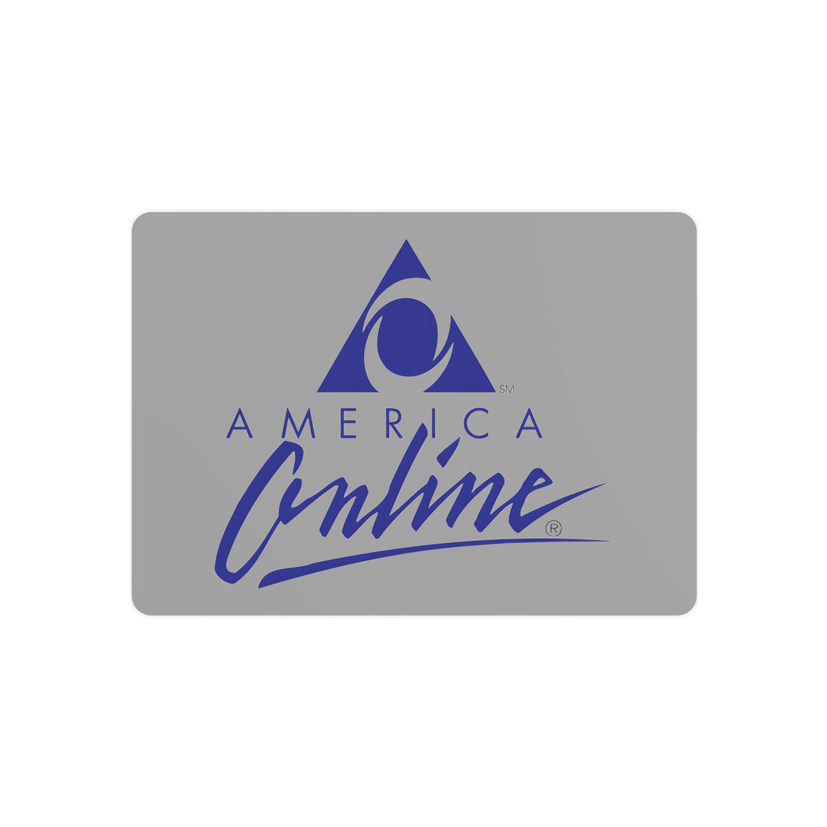 America Online (AOL) Metal Sign