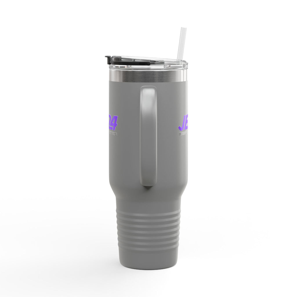 Jet 24 International Airways 40oz Insulated Travel Mug Stainless Tumbler